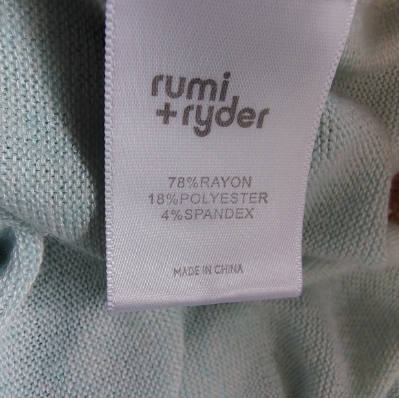 Rumi + Ryder Sequin Cat Lightweight Sweater Girls Size 8-10 Medium - Picture 5 of 6